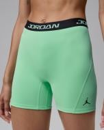 Леггинсы Nike W J SPT DF HR 5IN ESS SHRT IF2266-342 р.M зеленый