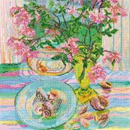 Схема для вишивання бісером на художньому полотні Морські іграшки AC-355 300x300 мм Абрис Арт