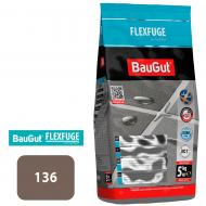 Затірка для плитки BauGut FLEXFUGE 136 5 кг муловий