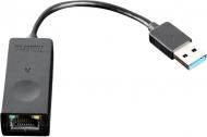 Адаптер Lenovo ThinkPad USB 3.0 to Ethernet 0,14 м black (4X90S91830)