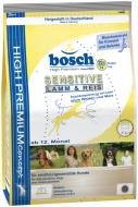 Корм для крупних порід Bosch Petfood Sensitive Lamm & Reis зі смаком ягня та рису 3 кг 5520003 3 кг