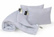 Набор №9035 Eco Light Gray Silk Kapok демисезон (2200005995877) 220x240 см MirSon серый