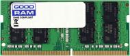 Оперативна пам'ять GOODRAM SODIMM DDR4 4 GB (1x4GB) 2133 MHz (GR2133S464L15S/4G) Оперативна пам'ять GOODRAM SODIMM DDR4 4 GB (1x4GB) 2133 MHz (GR2133S464L15S/4G)