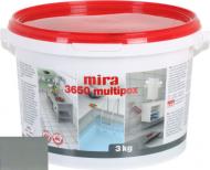 Затирка для плитки Mira 3650 multiрох 3 кг серый