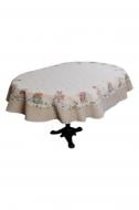 Скатерть овальная Очарование 135x240 см Прованс