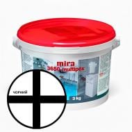 Затірка для плитки Mira 3650 multiрох 3 кг чорний