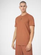 Футболка 4F TSHIRT M363 4FSS23TTSHM363-81S р.S коричневый