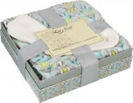 Набір Damask: носки + плед 127x152 см різнокольоровий La Nuit Набір Damask: носки + плед 127x152 см різнокольоровий La Nuit