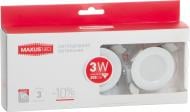 ВІТРИНА! Світильник точковий Maxus LED 3 шт./уп. 3 Вт 3000 К білий 3-SDL-010-01