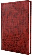Дневник датированный красно-коричневый линия Economix Croco A6 2021 E21645-07