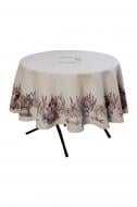 Скатерть Лавандовый садик Ø 136 см Прованс Скатерть Лавандовый садик Ø 136 см Прованс