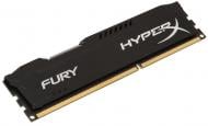 Оперативна пам'ять Kingston DDR3 SDRAM 4 GB (1x4GB) 1600 MHz (HX318C10FB/4) HyperX Fury Black