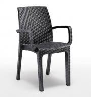 Стул пластиковый Bica Verona 86x59x57 см графит