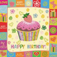 Схема для вышивания бисером на художественном холсте Веселый праздник AC-545 200x200 мм Абрис Арт Схема для вышивания бисером на художественном холсте Веселый праздник AC-545 200x200 мм Абрис Арт