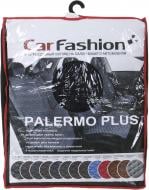 Накидка на сидіння Carfashion Palermo Plus 21766 4 шт. чорний із синім