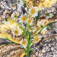 Схема для вишивання бісером на художньому полотні Сонячні відблиски AC-548 200x200 мм Абрис Арт