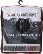 Накидка на сидіння Carfashion Palermo Plus 21764 4 шт. чорний із сірим