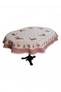 Скатертина овальна Добробут 180x136 см Прованс Скатертина овальна Добробут 180x136 см Прованс