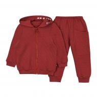 Спортивний костюм ЛяЛя р.98 коричневий К2КП012_2-228