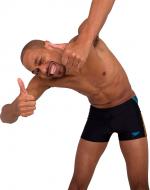 Плавки Speedo PNL ASHT AM BLACK/ORANGE 8-04510F317 р.40 черный