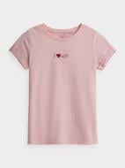 Футболка 4F J4Z21-JTSD207-56S світло-рожевий