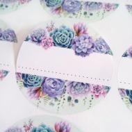 Наклейка круглая Аркуш 4,5х4,5 см 1В2058 Наклейка круглая Аркуш 4,5х4,5 см 1В2058