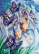 Набор для вышивания крестиком Единороги AH-033 250х350 мм Абрис Арт Набор для вышивания крестиком Единороги AH-033 250х350 мм Абрис Арт