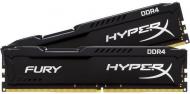 Оперативная память Kingston DDR4 SDRAM 32 GB (2x16GB) 2400 MHz (HX424C15FBK2/32) HyperX Fury Black