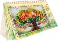 Календарь для вышивки бисером на художественном холсте Дивный сад AKM-003 132x380 мм Абрис Арт Календарь для вышивки бисером на художественном холсте Дивный сад AKM-003 132x380 мм Абрис Арт