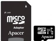 Карта пам'яті Apacer microSDHC 8 ГБ Class 10 (microSDHC 8GB UHS-I U1+adapter)