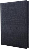 Дневник недатированный серый линия Economix Croco A5 E21718-10