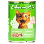 Паштет для взрослых котов Добрий Кіт мясное ассорти 415 г