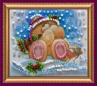 Магнит для вышивки бисером С Новым Годом-8 AMA-057 80x70 мм Абрис Арт Магнит для вышивки бисером С Новым Годом-8 AMA-057 80x70 мм Абрис Арт