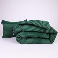 Набор №1047 Сolor Fun Line 17-0612 Stripe Emerald Silk лето 172x205 см MirSon зеленый