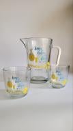 Набор для напитков Florina Графин и стаканов FRESH Lemon