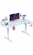Стол игровой GT Racer TY-1669 (160x60x72-117) White