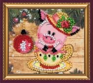 Магнит для вышивки бисером Подарочек AMA-189 80x70 мм Абрис Арт Магнит для вышивки бисером Подарочек AMA-189 80x70 мм Абрис Арт