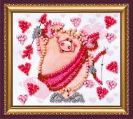 Магнит для вышивки бисером Купидон AMA-191 80x70 мм Абрис Арт