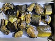 Нарезка рыбная ТМ Айсберг-Фіш Сом стейк холодного копчения Нарезка рыбная ТМ Айсберг-Фіш Сом стейк холодного копчения