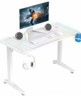 Стол игровой GT Racer T-1474 (140x60x73) White