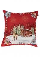 Подушка декоративная Красная луна Поезд 45x45 см La Nuit