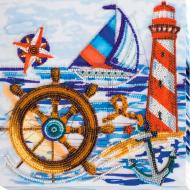 Набор для вышивания бисером на художественном холсте Манящие дали AMB-007 200x200 мм Абрис Арт Набор для вышивания бисером на художественном холсте Манящие дали AMB-007 200x200 мм Абрис Арт