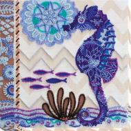 Набор для вышивания бисером на художественном холсте На дне морском AMB-008 200x200 мм Абрис Арт Набор для вышивания бисером на художественном холсте На дне морском AMB-008 200x200 мм Абрис Арт