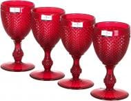 Набор бокалов для воды Vista Alegre Bicos Cinza красный 49000057 280 мл 4 шт. Набор бокалов для воды Vista Alegre Bicos Cinza красный 49000057 280 мл 4 шт.