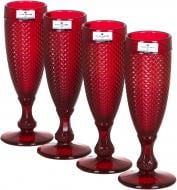 Набор бокалов для шампанского Vista Alegre Bicos Cinza красный 49000089 190 мл 4 шт. Набор бокалов для шампанского Vista Alegre Bicos Cinza красный 49000089 190 мл 4 шт.