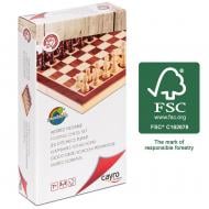 Набор шахмат CAYRO Деревянные шахматы,поле 30х30