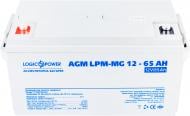 Акумулятор LogicPower AGM LPM-MG 12 - 65 AH