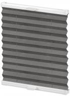 Штора-плиссе Rollotex ткань KAMARI PEARL 58х210 см Графитовая