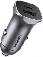 Автомобильное зарядное устройство UGREEN 2xUSB 30W (USB-C + USB-A) CD130
