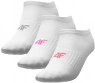 Носки 4F NOSDJ-JSOD500-10S+10S+10 р.36-38 белый 3 шт.
